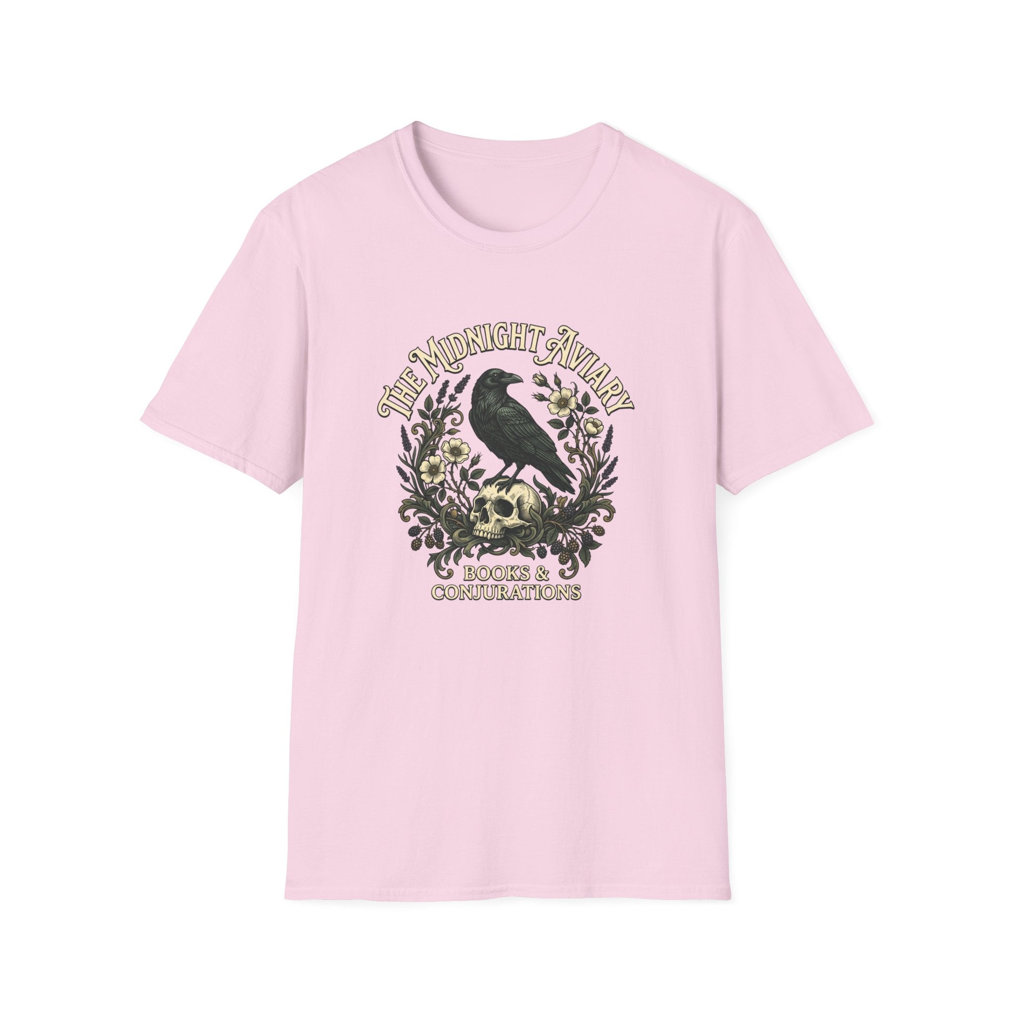 The Midnight Aviary Books & Conjurations T-Shirt