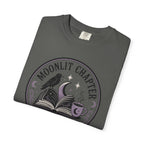 Moonlit Chapter Read After Dark Circle Badge Comfort Colors T-Shirt