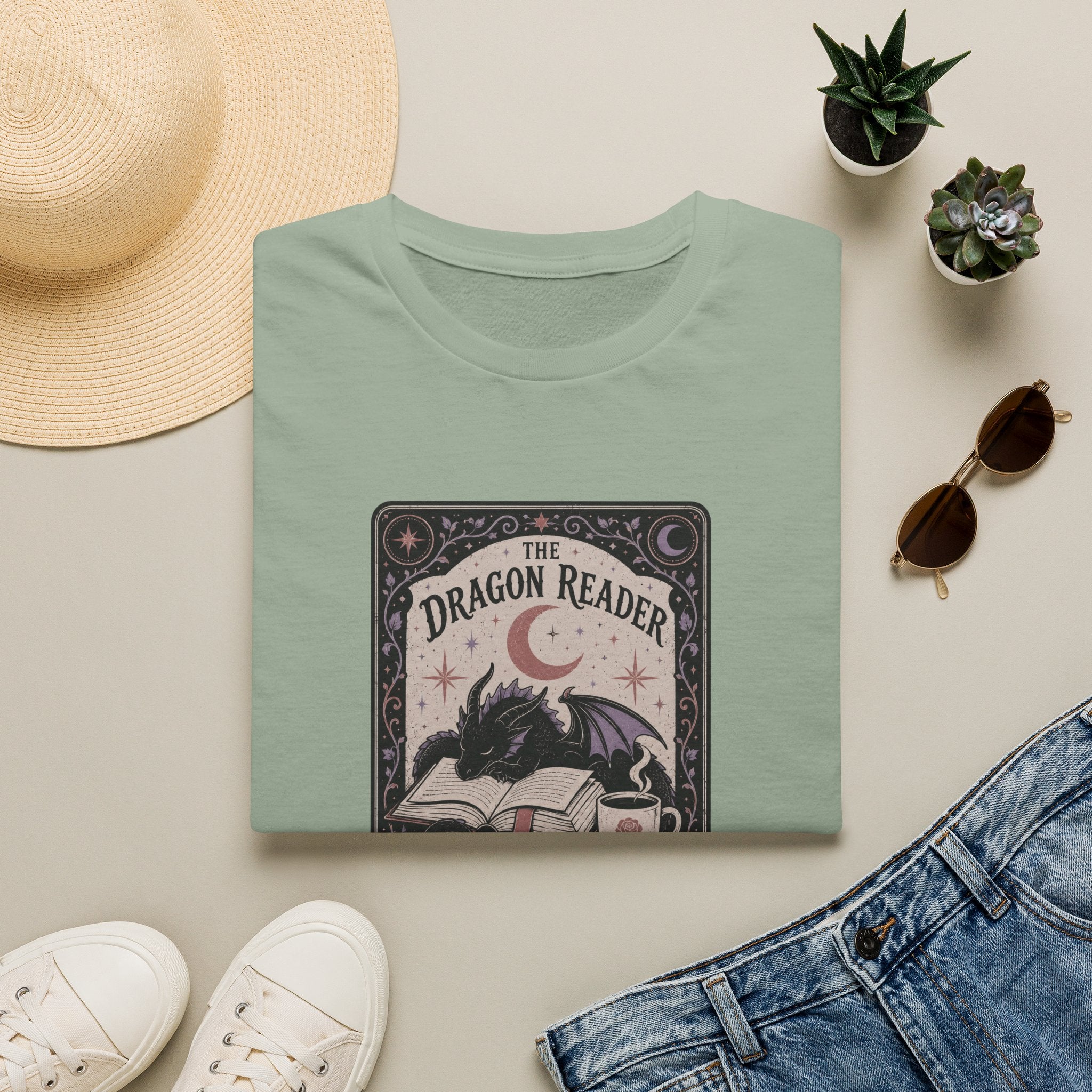 The Dragon Reader Tarot T-Shirt