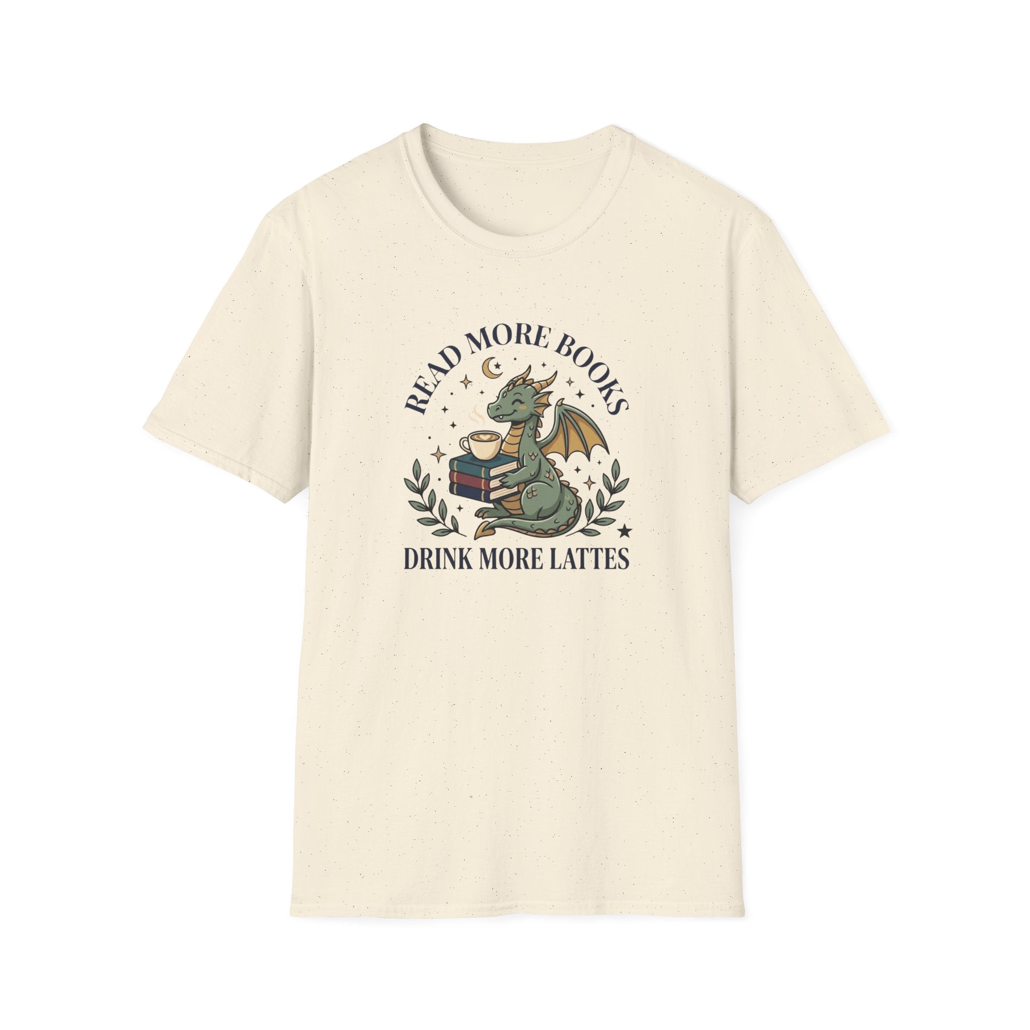Read More Books Drink More Lattes T-Shirt