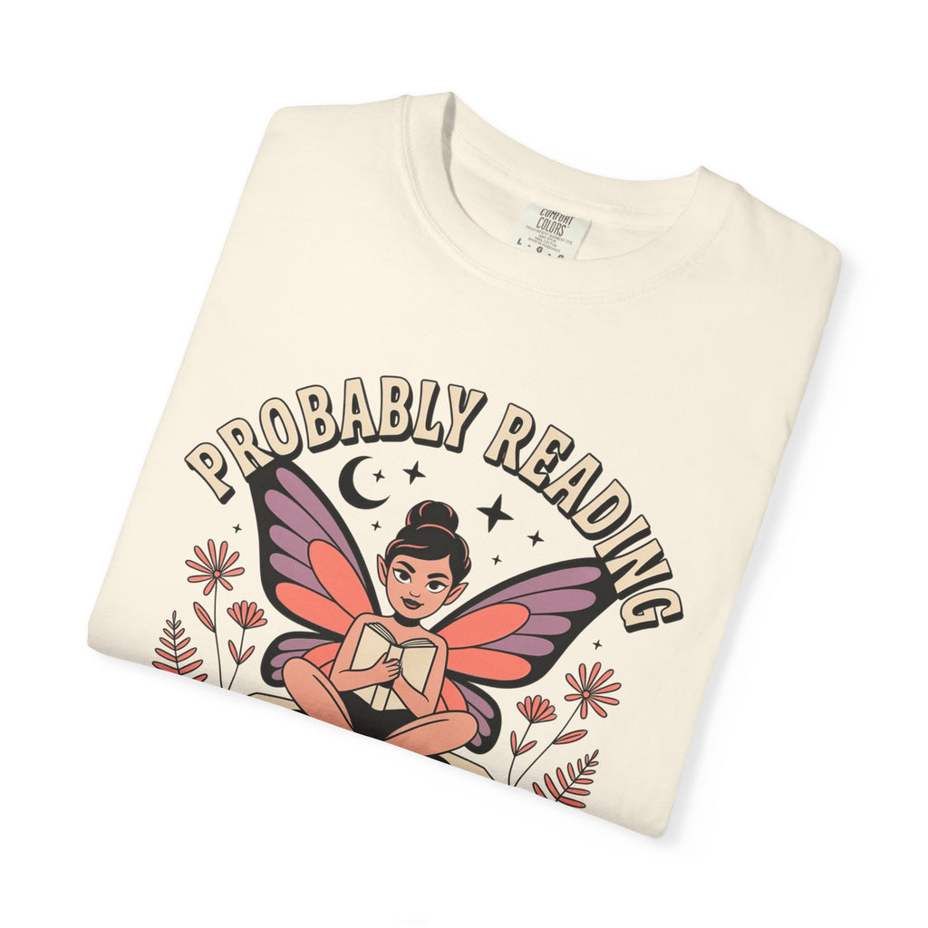 Probably Reading Fairy Smut Graphic T-Shirt