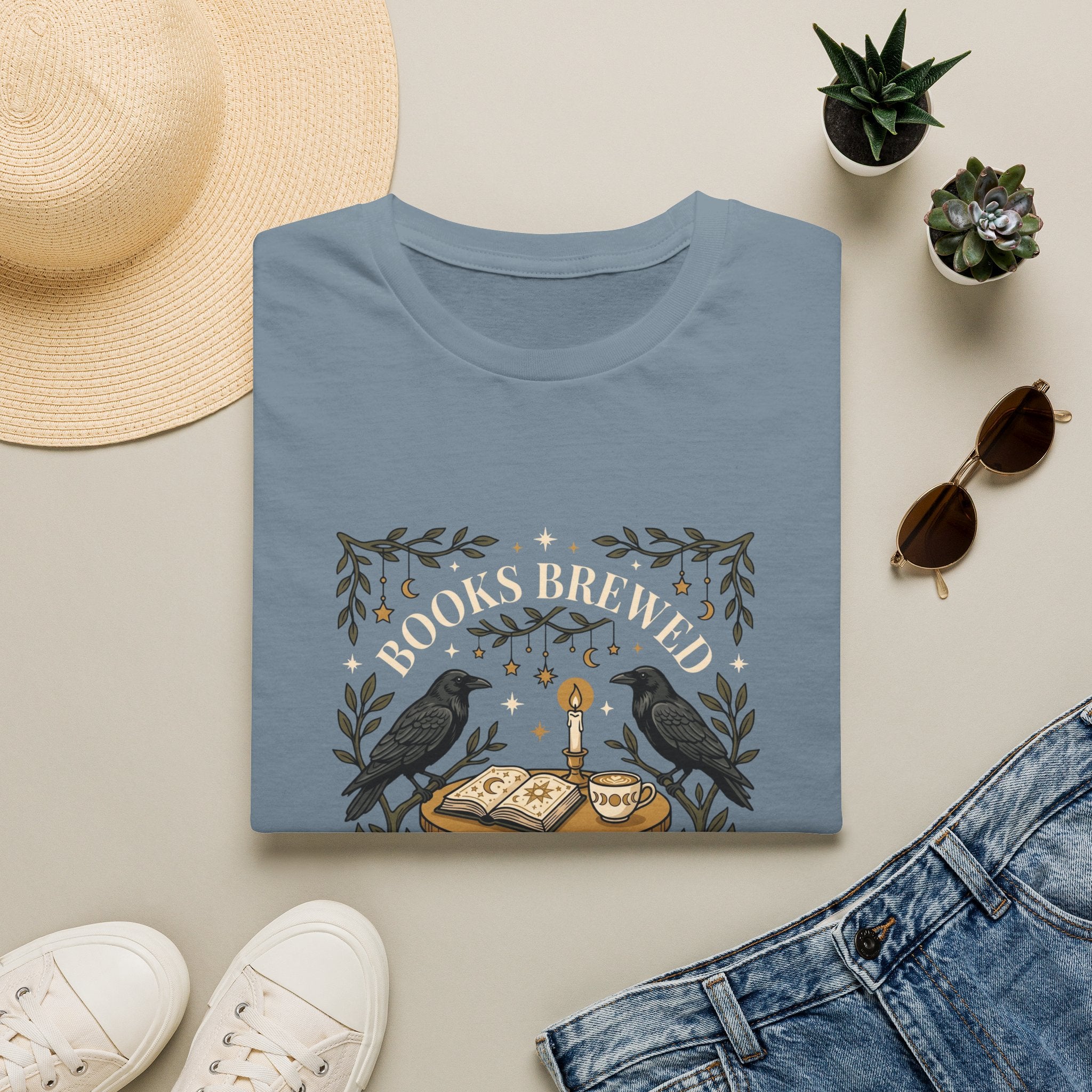Books Brewed With Magic T-Shirt