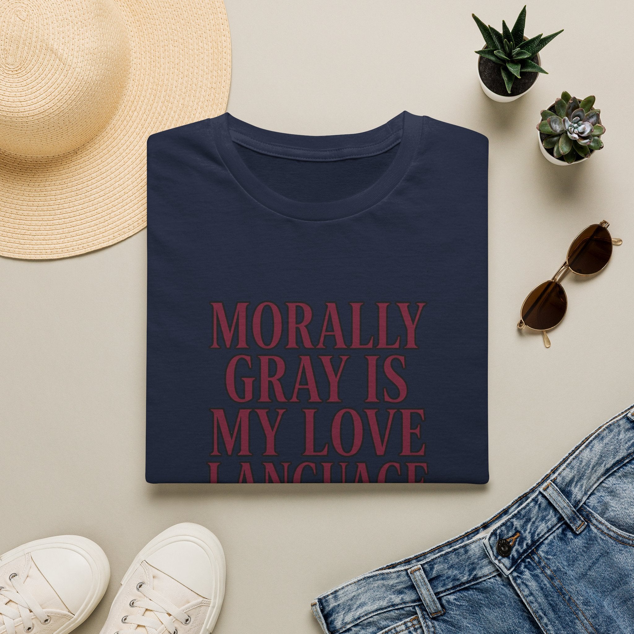 Morally Gray Is My Love Language T-Shirt