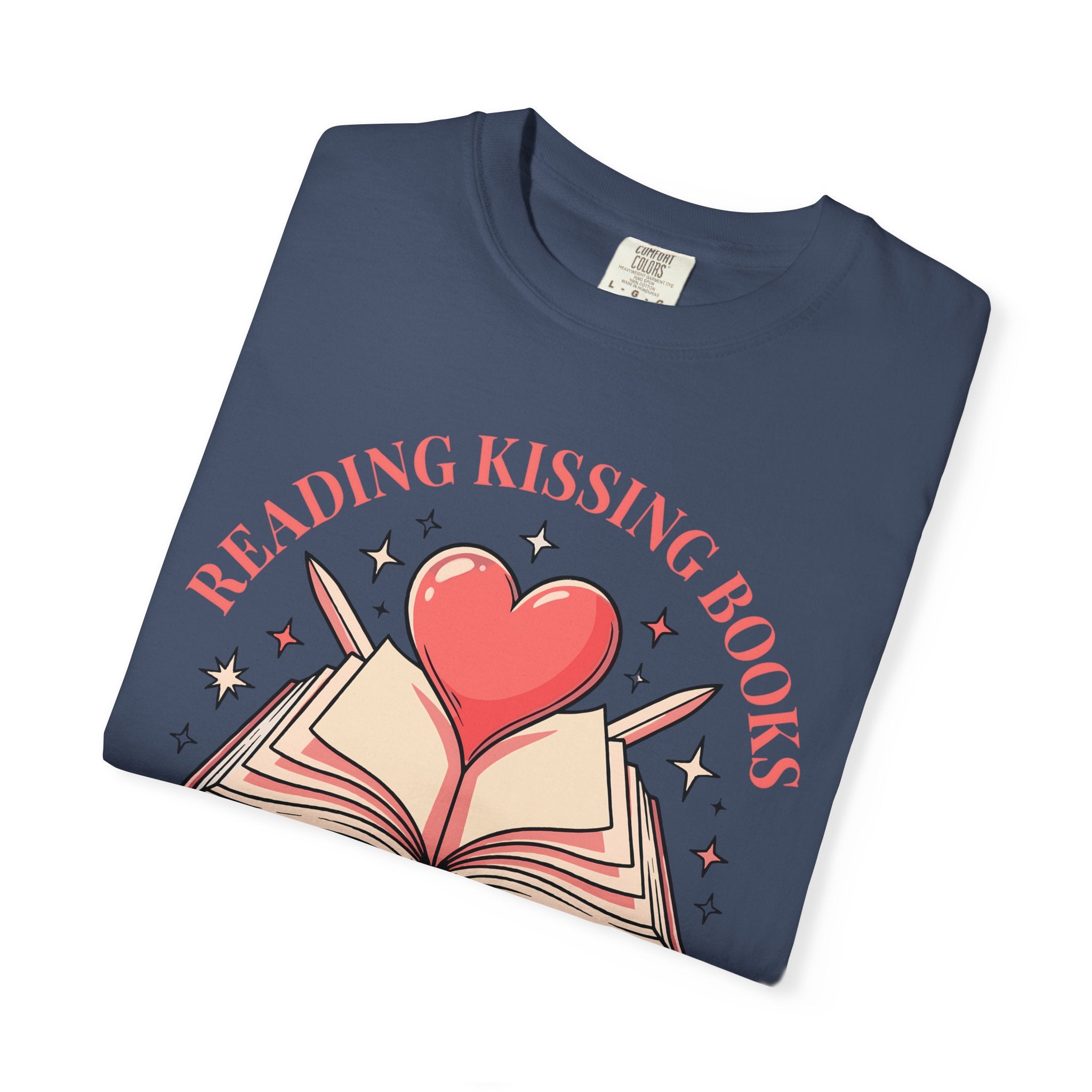 Reading Kissing Books With Swords T-Shirt