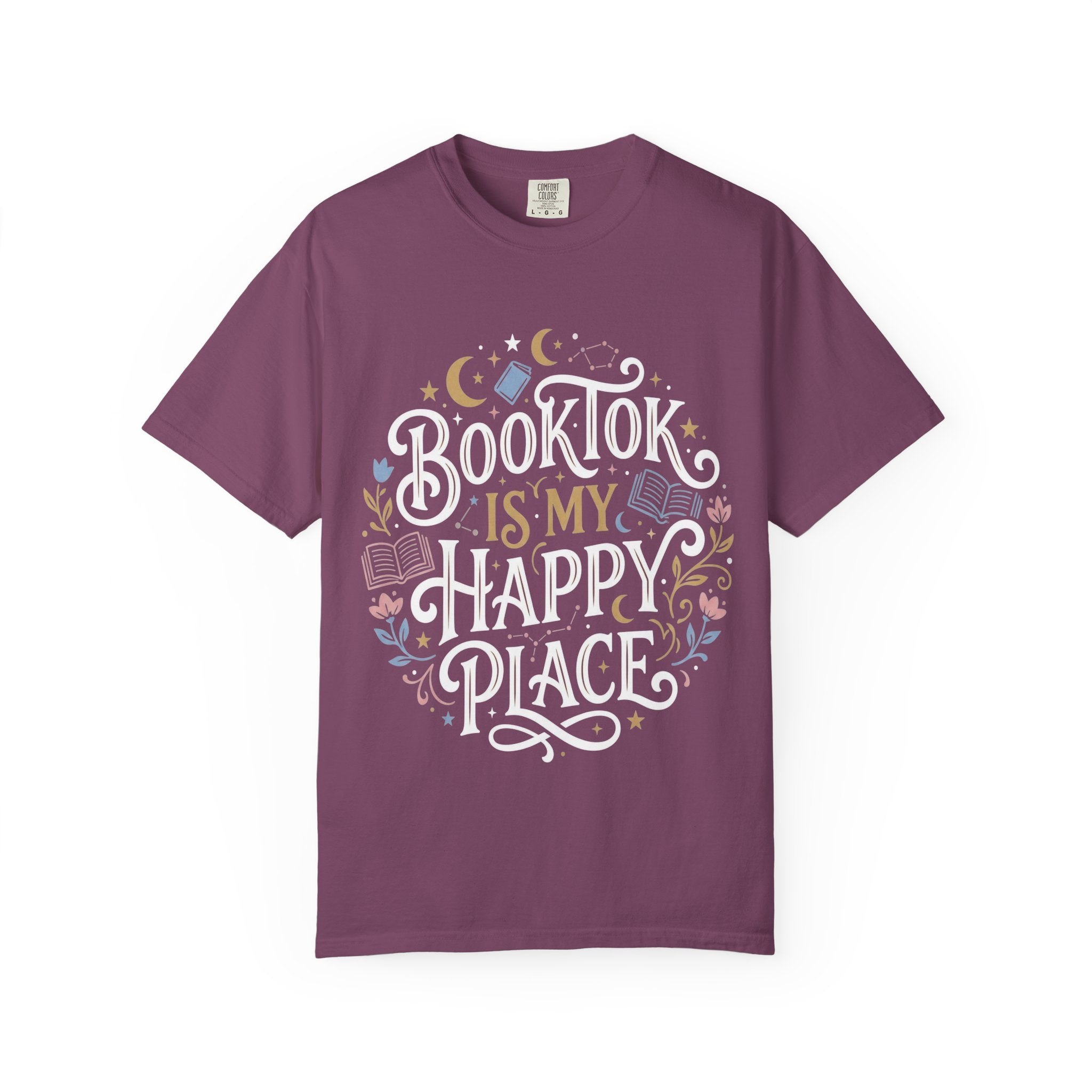 Booktok Is My Happy Place T-Shirt