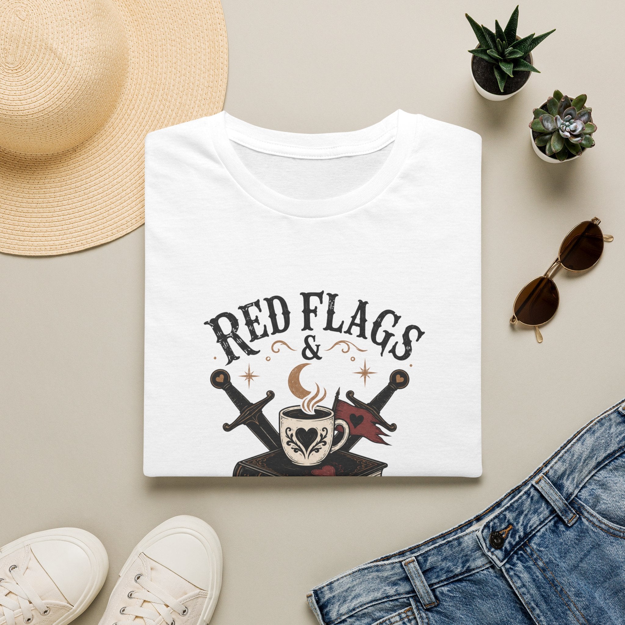 Red Flags & Reading Slumps T-Shirt