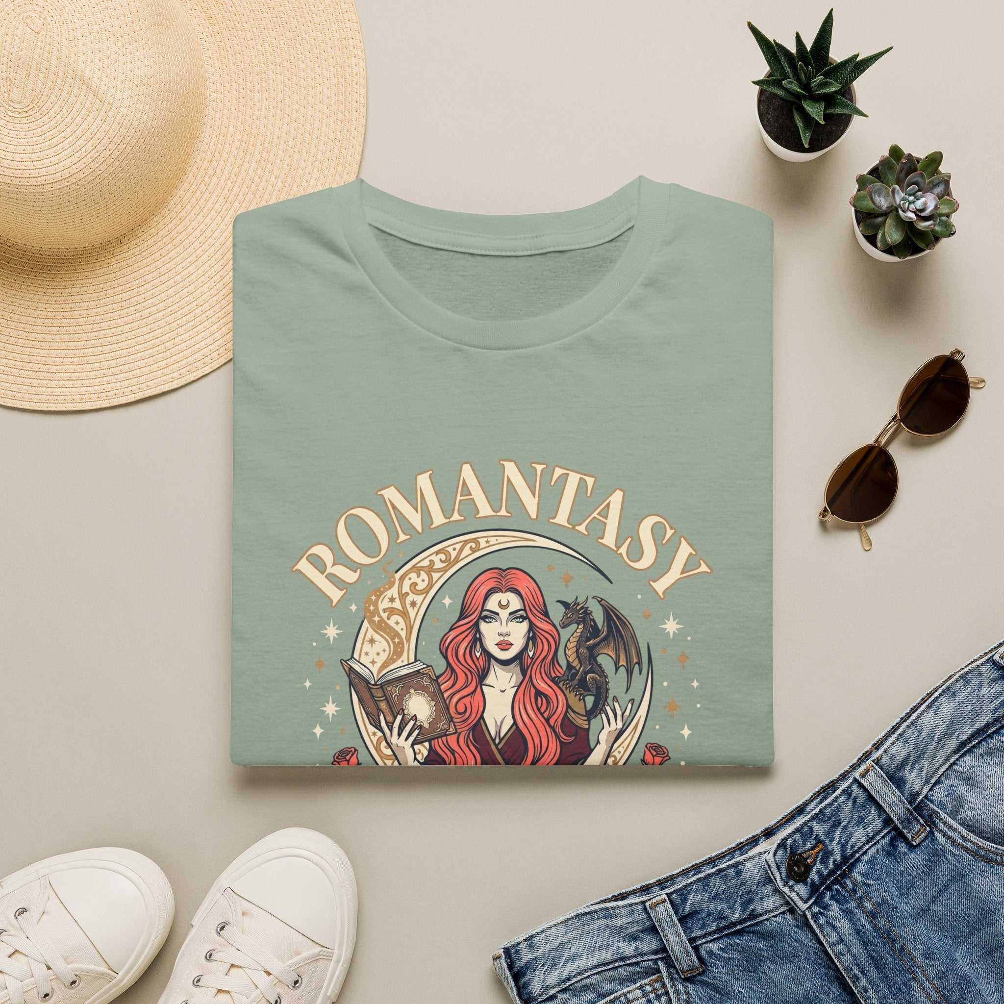 Romantasy Made Me This Way T-Shirt