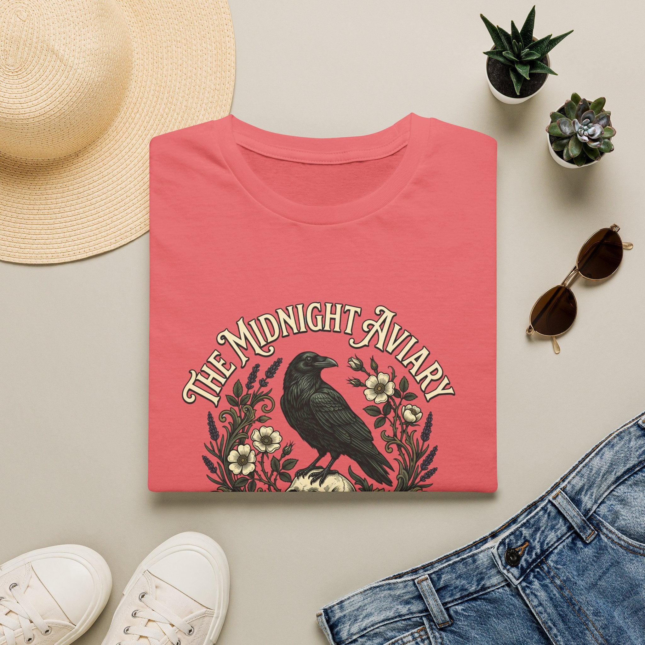 The Midnight Aviary Books & Conjurations T-Shirt