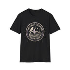 Moonlit Chapter Read After Dark Circle Badge T-Shirt