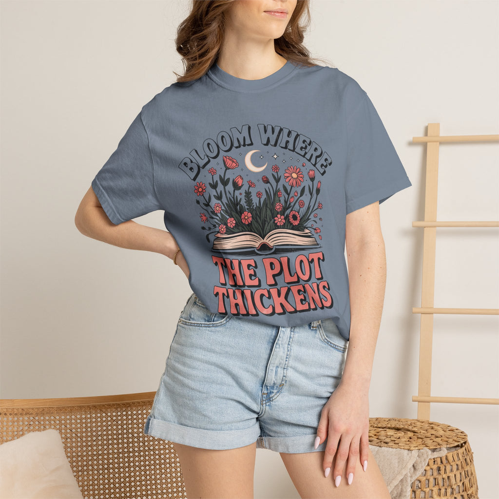 Bloom Where The Plot Thickens T-Shirt