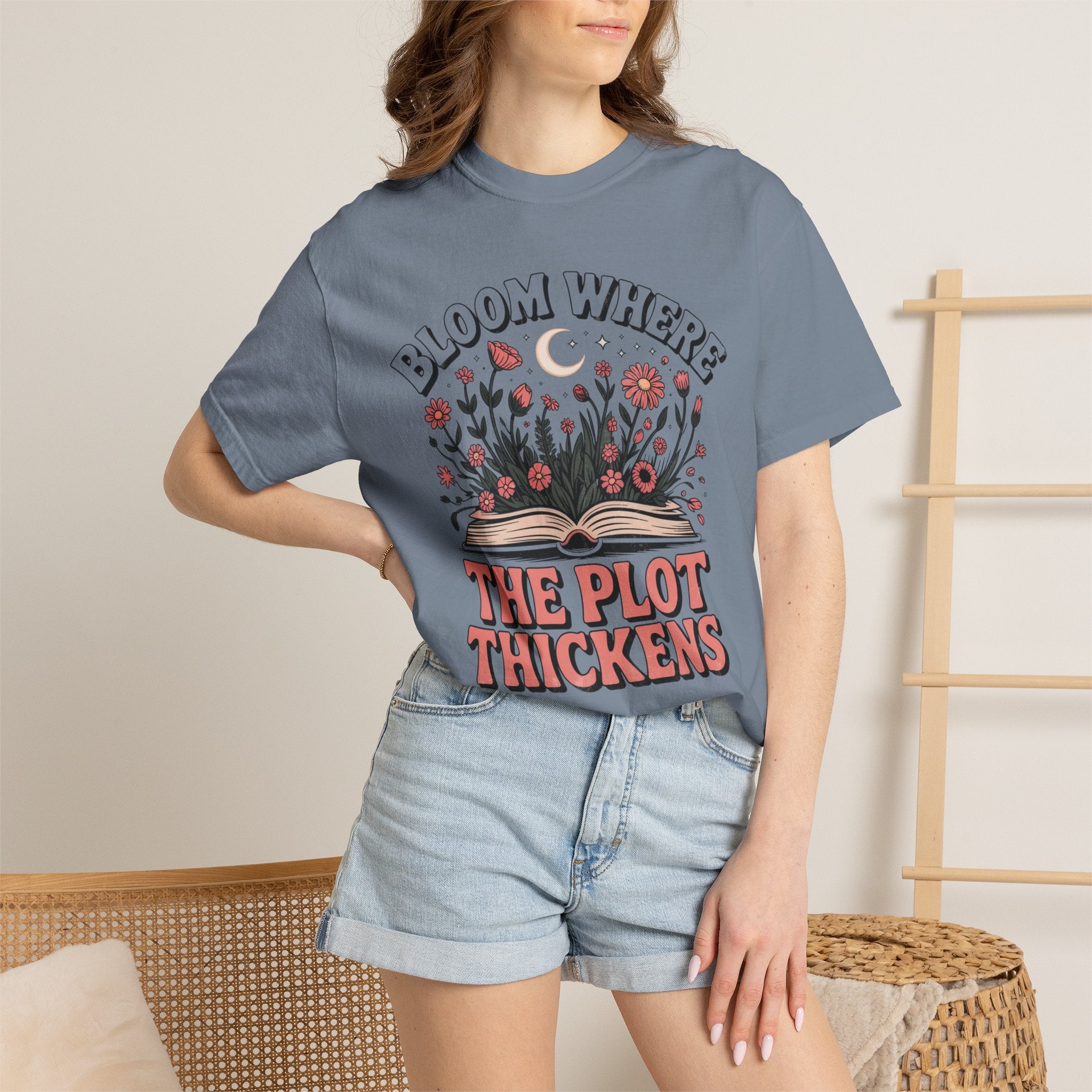 Bloom Where The Plot Thickens T-Shirt