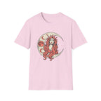 Moon Goddess Coral Graphic T-Shirt