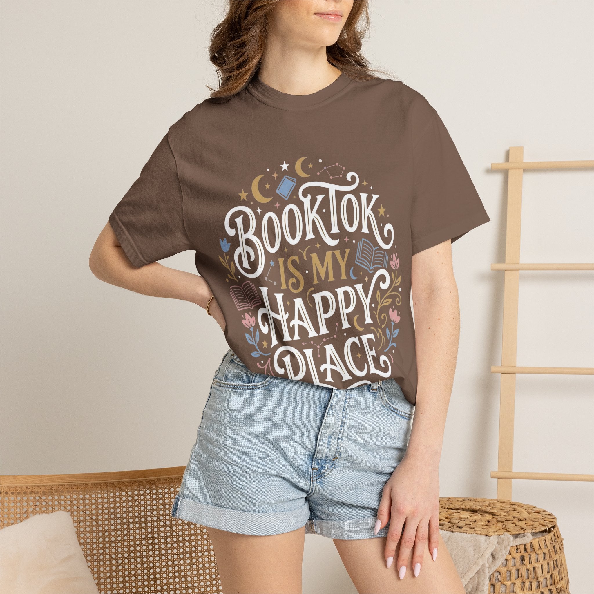 Booktok Is My Happy Place T-Shirt
