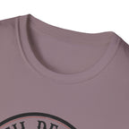 Til Death Do Us Read Circle Badge T-Shirt