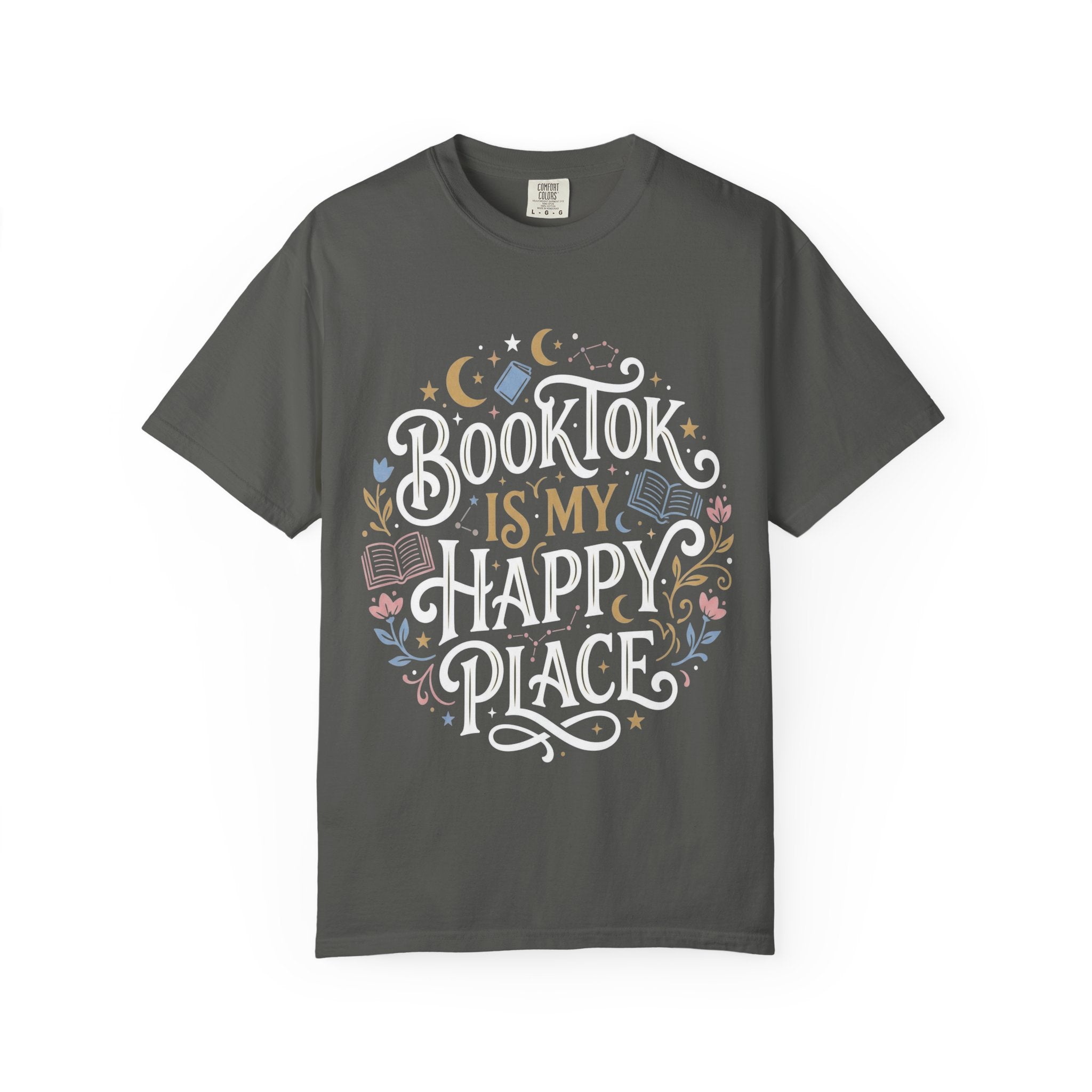 Booktok Is My Happy Place T-Shirt