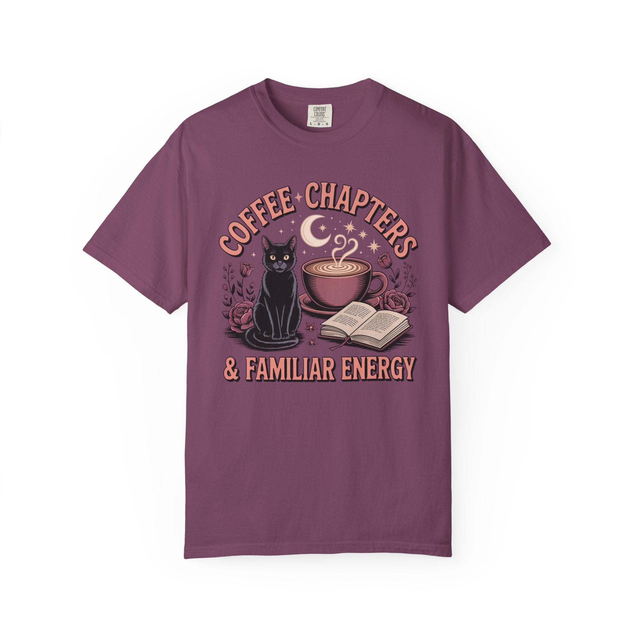 Coffee Chapters & Familiar Energy T-Shirt