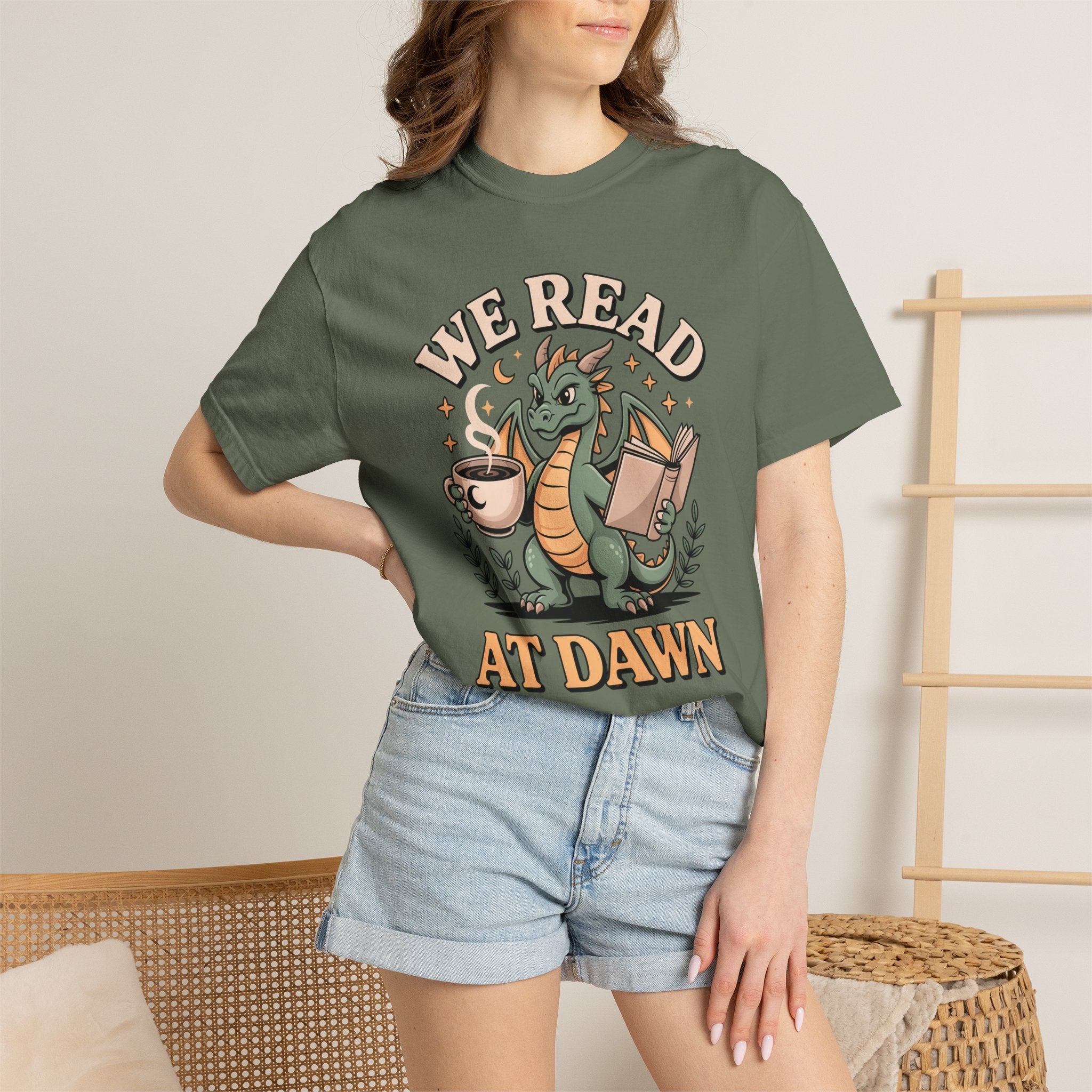 We Read At Dawn Dragon T-Shirt