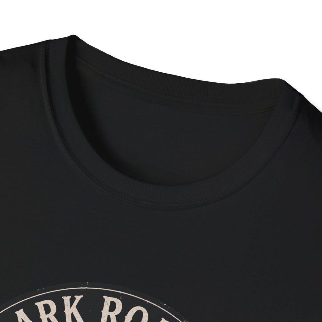 Dark Roast and Dark Romance Circle Badge T-Shirt