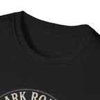 Dark Roast and Dark Romance Circle Badge T-Shirt