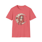 Moon Goddess Coral Graphic T-Shirt