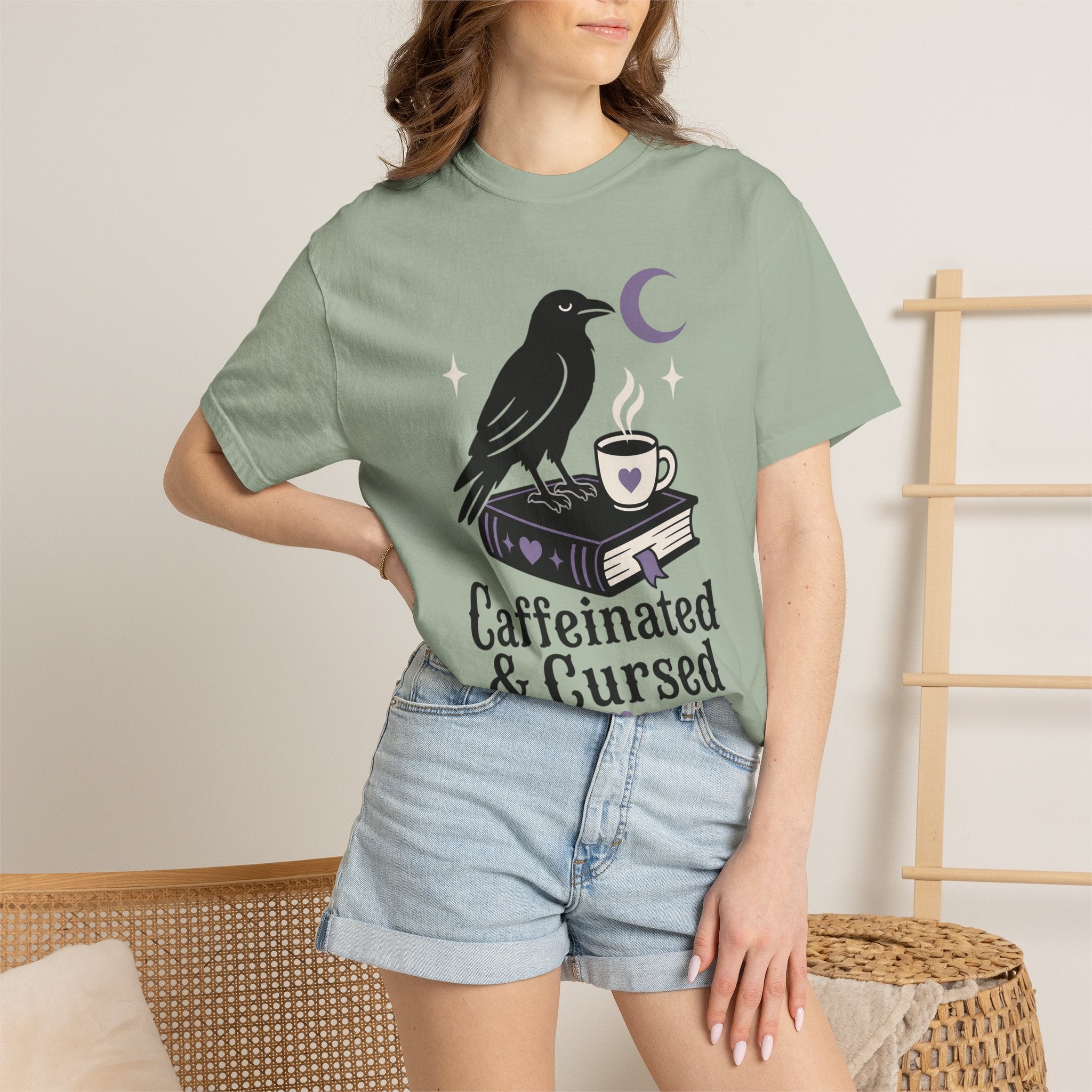 Caffeinated and Cursed T-Shirt