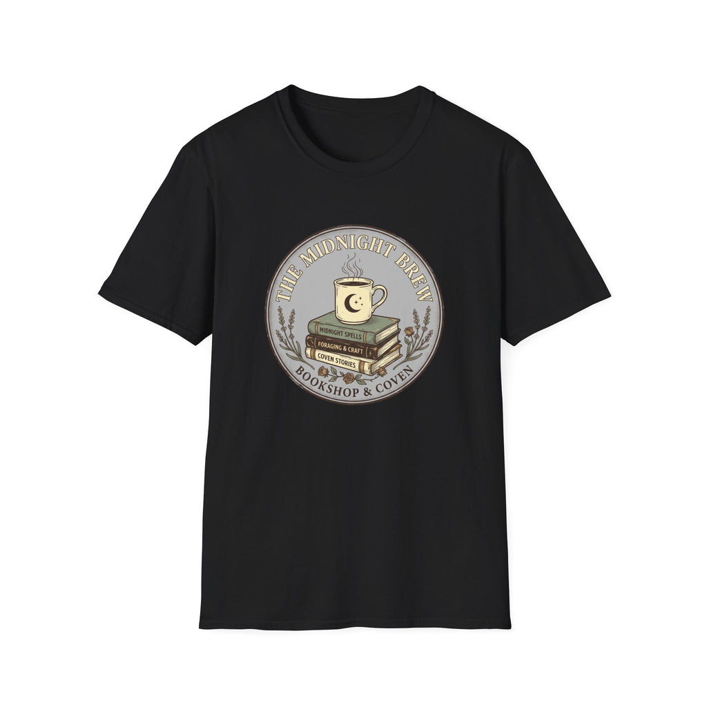 Midnight Brew Bookshop Vintage T-Shirt