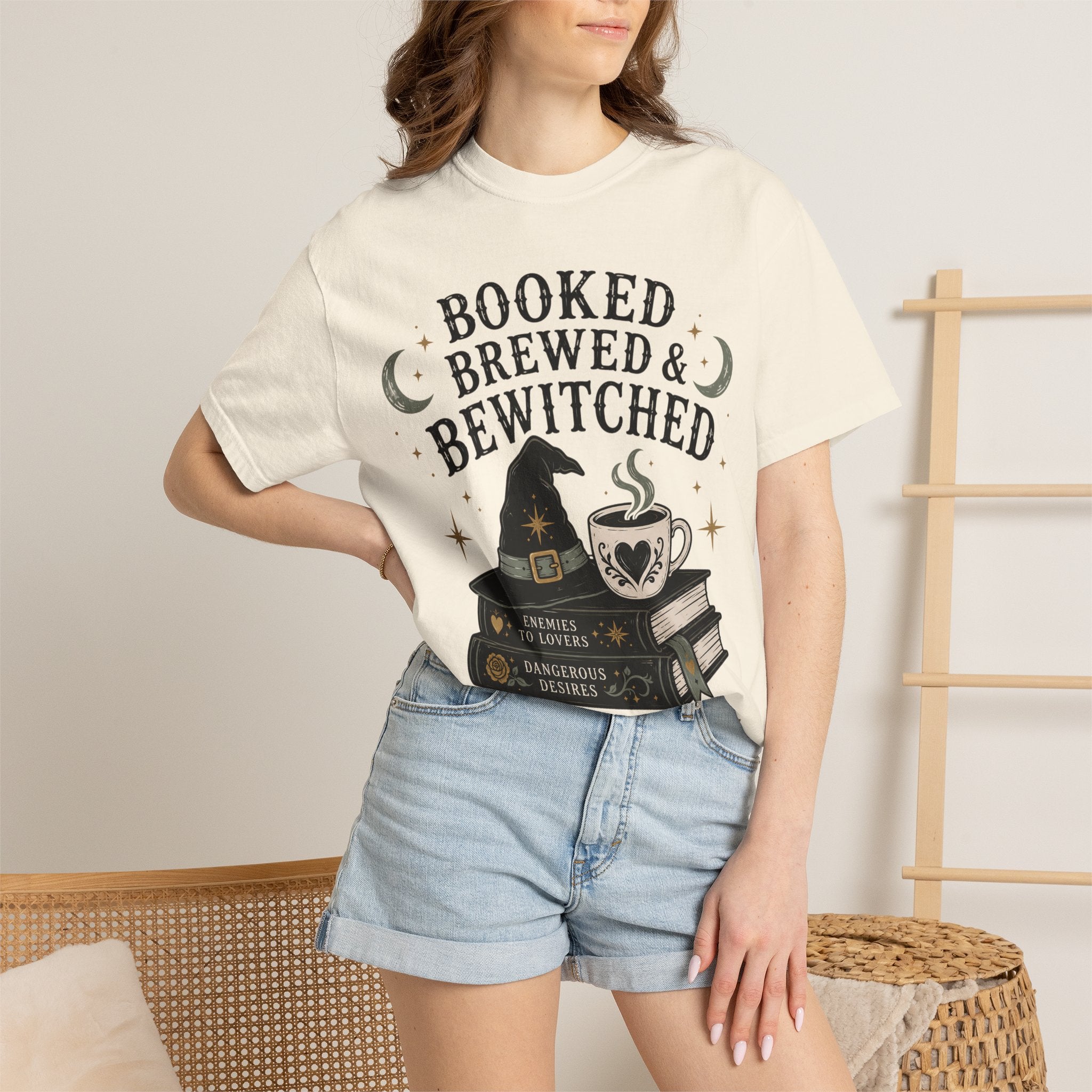 Booked Brewed & Bewitched T-Shirt