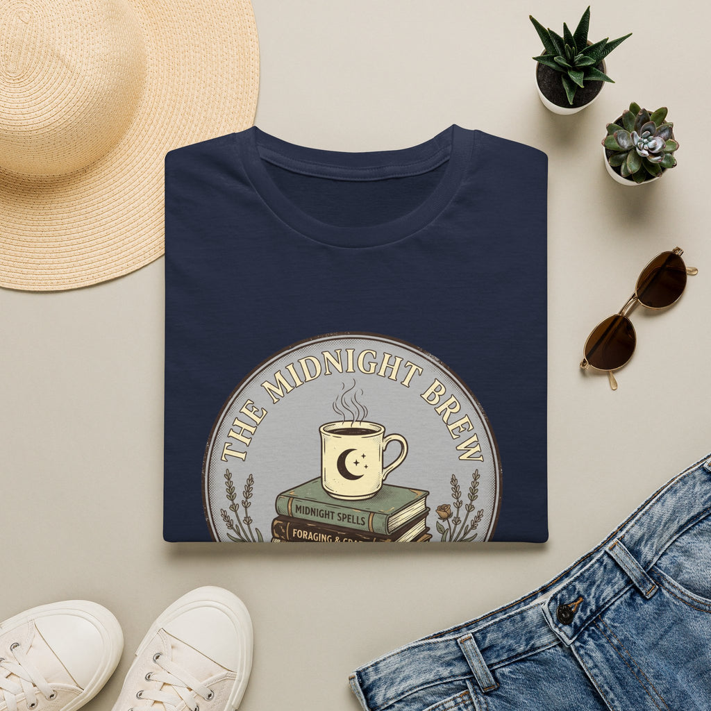 Midnight Brew Bookshop Vintage T-Shirt