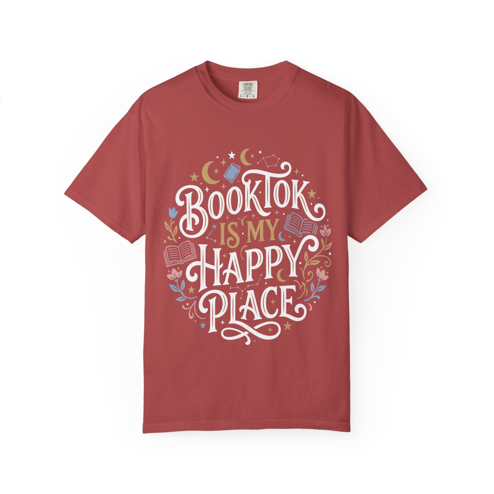 Booktok Is My Happy Place T-Shirt