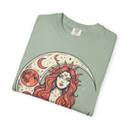 Moon Goddess Coral Graphic T-Shirt