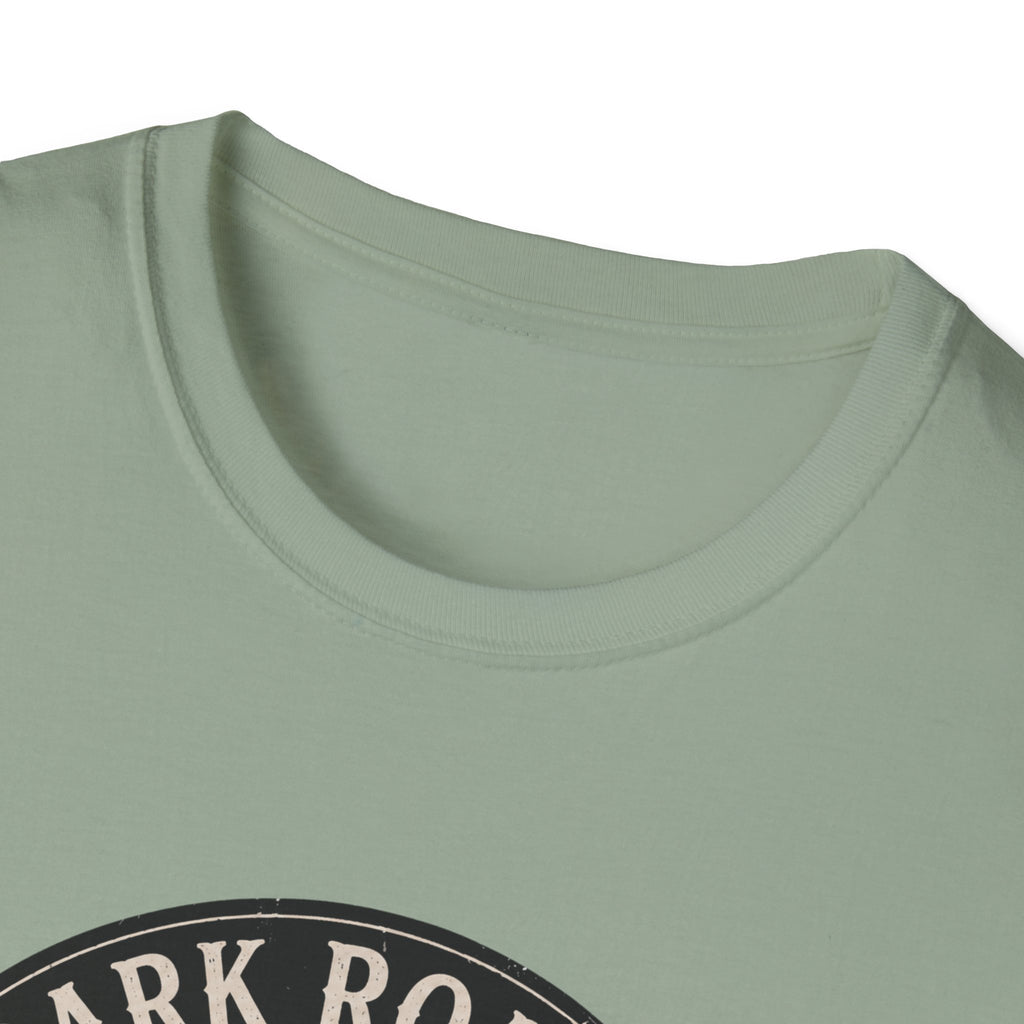 Dark Roast and Dark Romance Circle Badge T-Shirt
