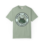 Green Brew Read Hex Repeat Circle Badge T-Shirt