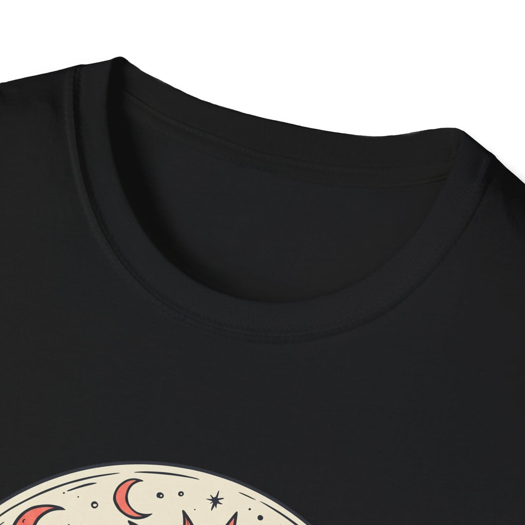 Moon Goddess Coral Graphic T-Shirt
