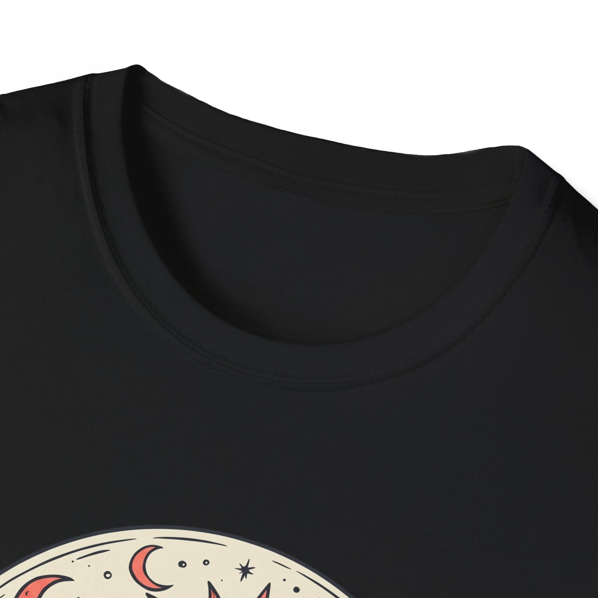 Moon Goddess Coral Graphic T-Shirt
