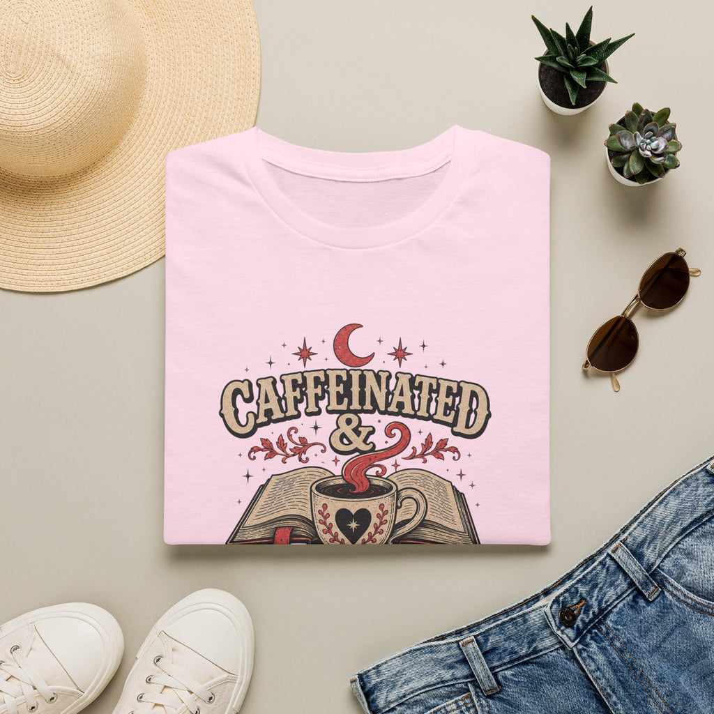 Caffeinated & Plot Twisted  T-Shirt