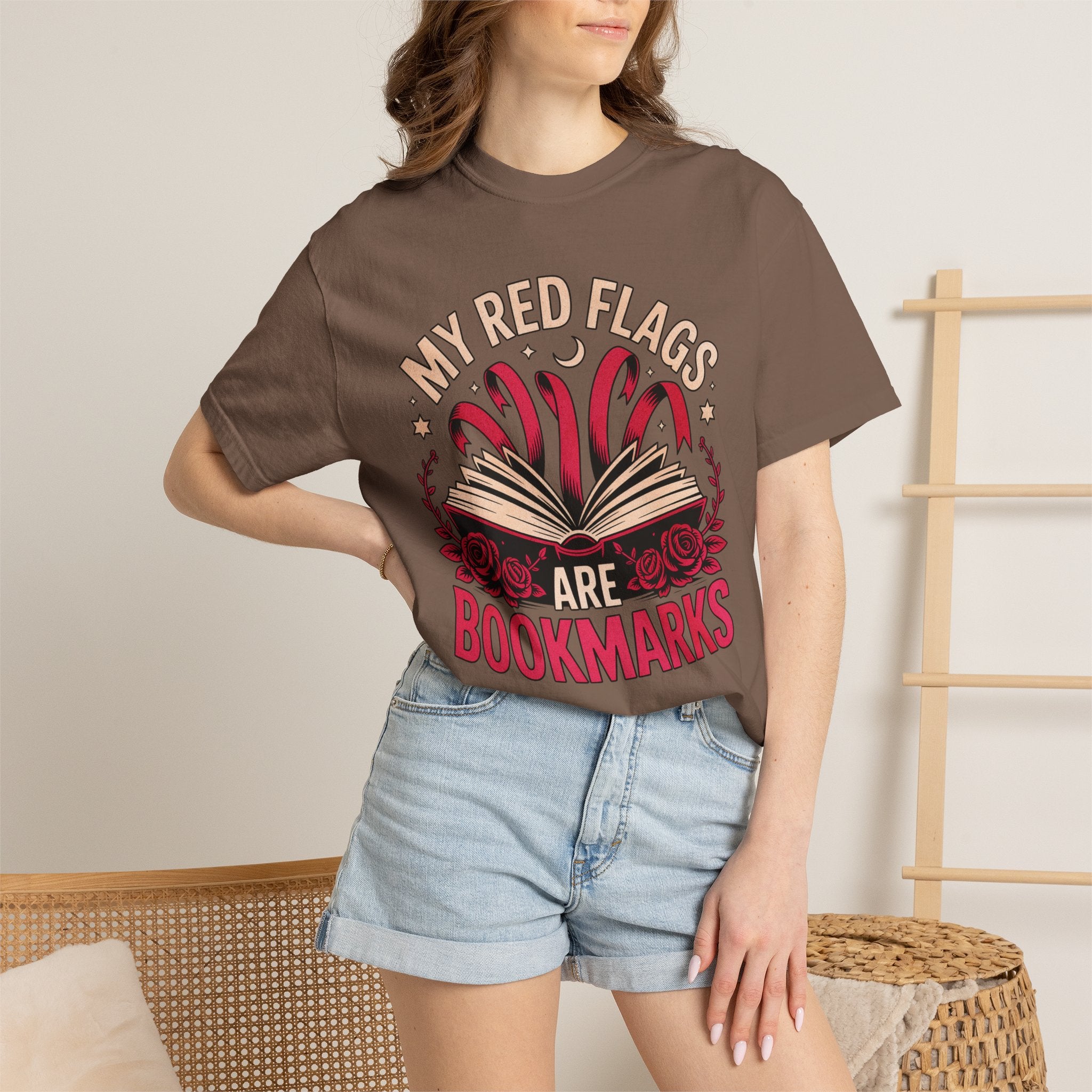 My Red Flags Are Bookmarks T-Shirt