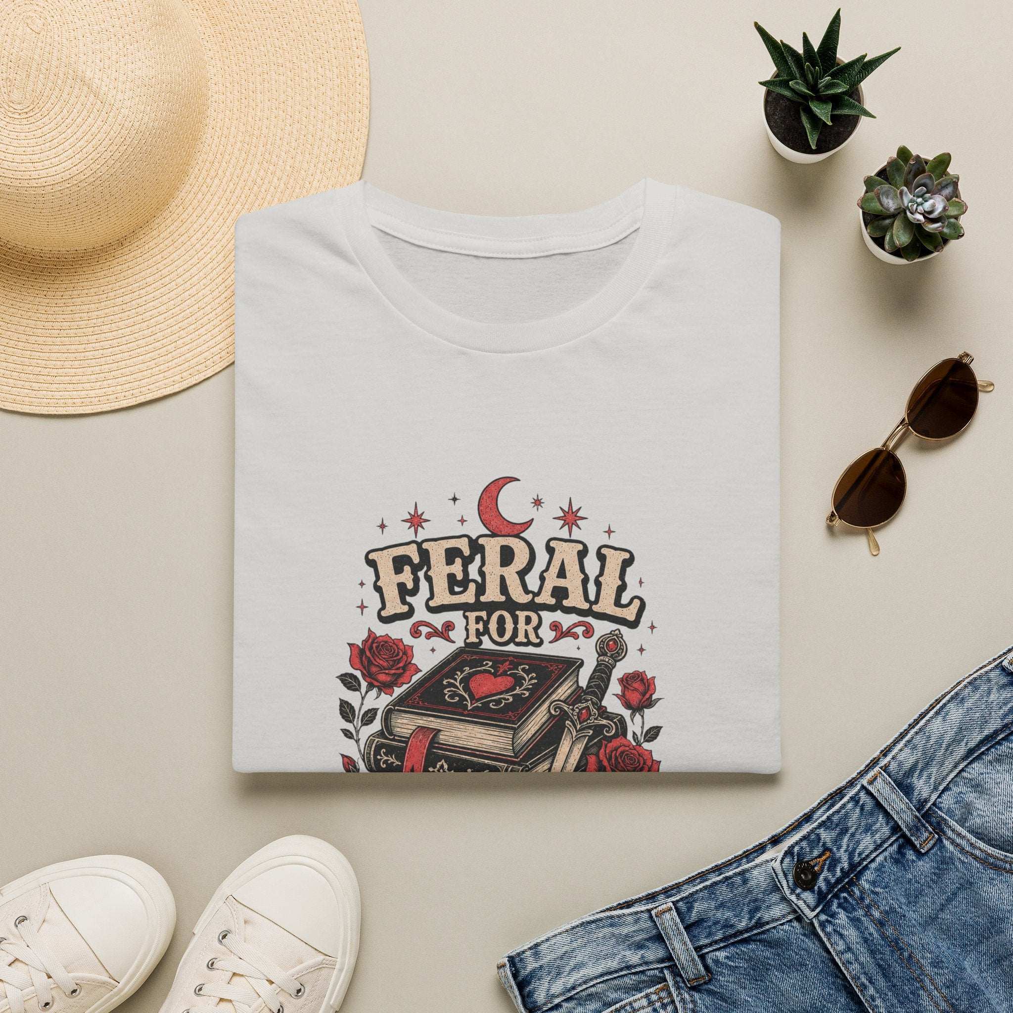 Feral for Fictional Men T-Shirt