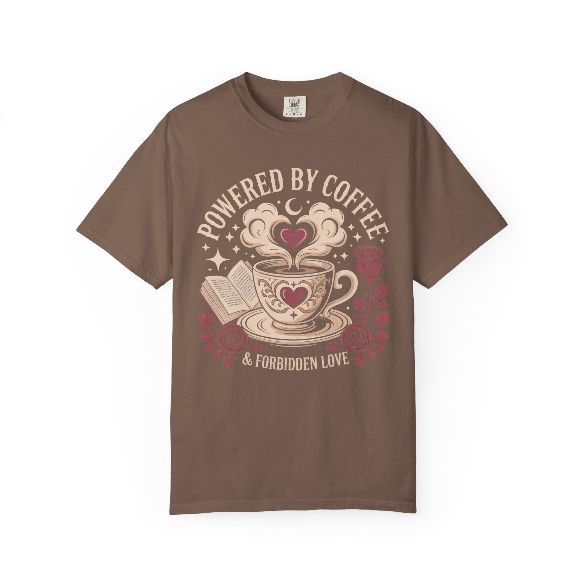 Powered By Coffee & Forbidden Love T-Shirt