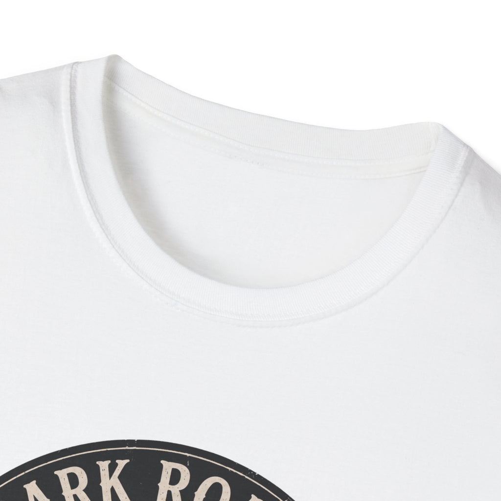 Dark Roast and Dark Romance Circle Badge T-Shirt