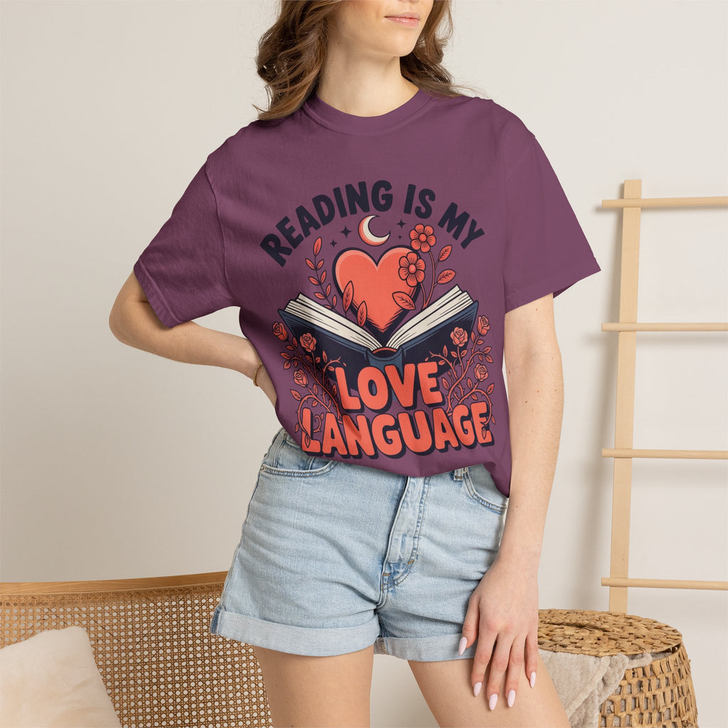 Reading Is My Love Language T-Shirt