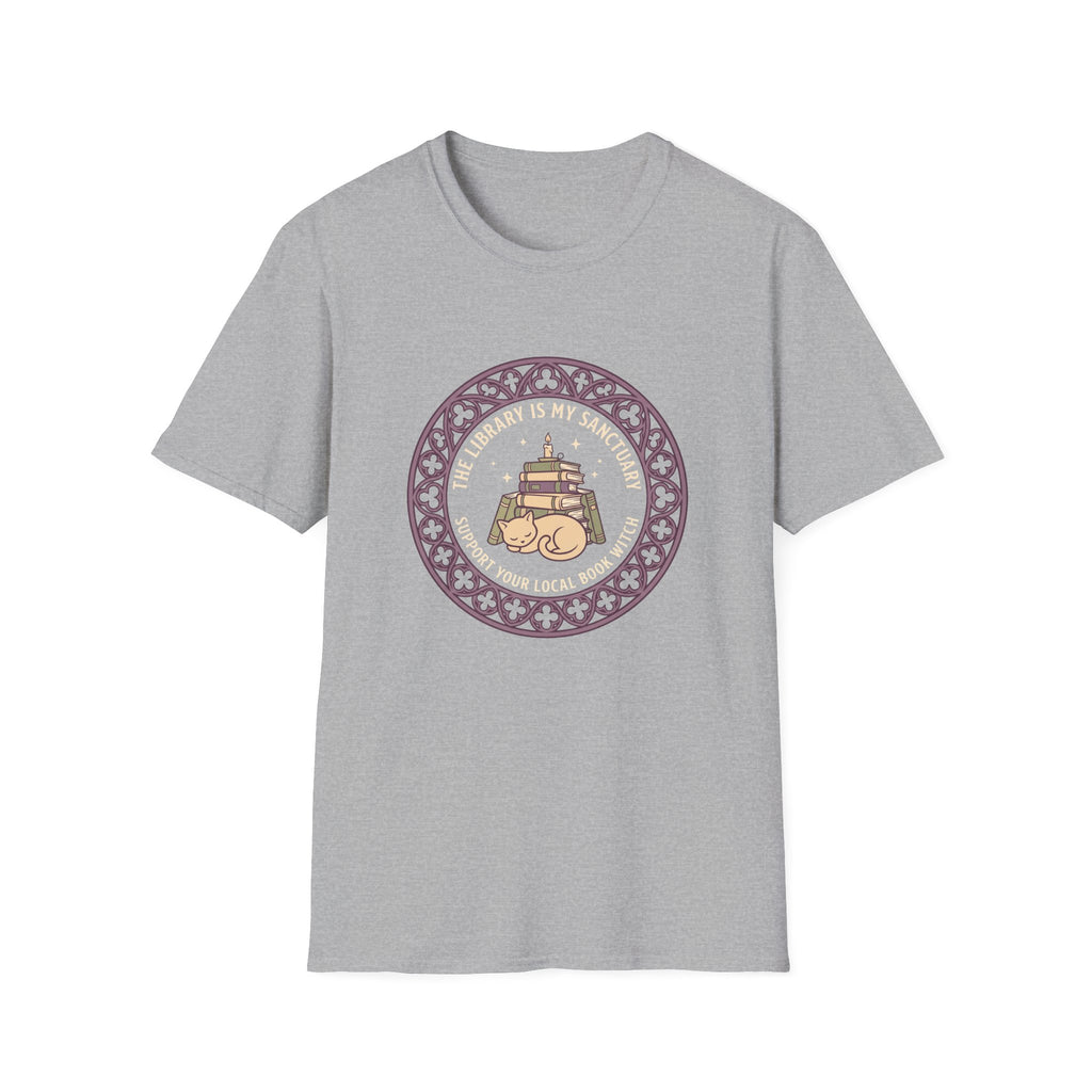 The Library is My Sanctuary T-Shirt