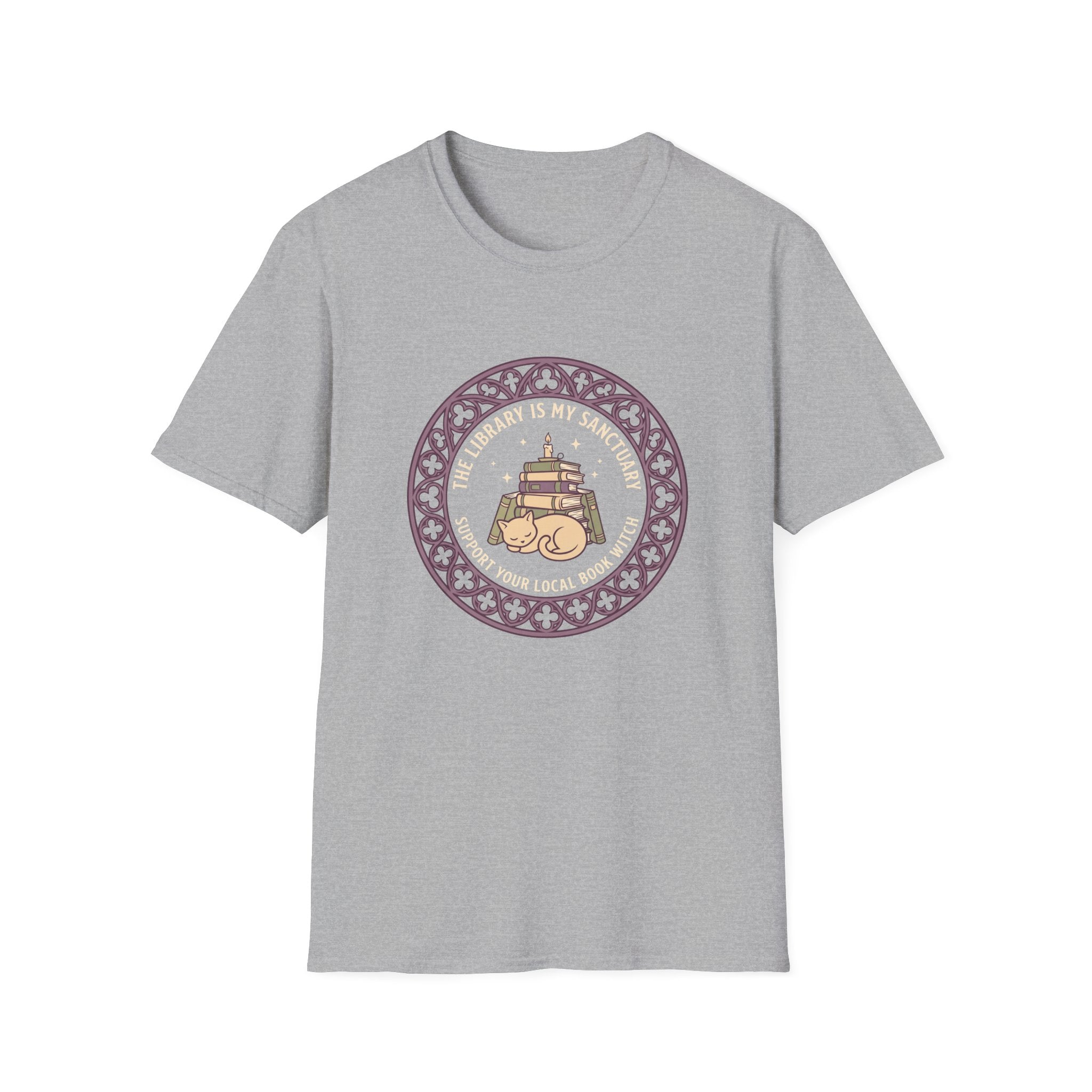 The Library is My Sanctuary T-Shirt