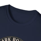 Dark Roast and Dark Romance Circle Badge T-Shirt