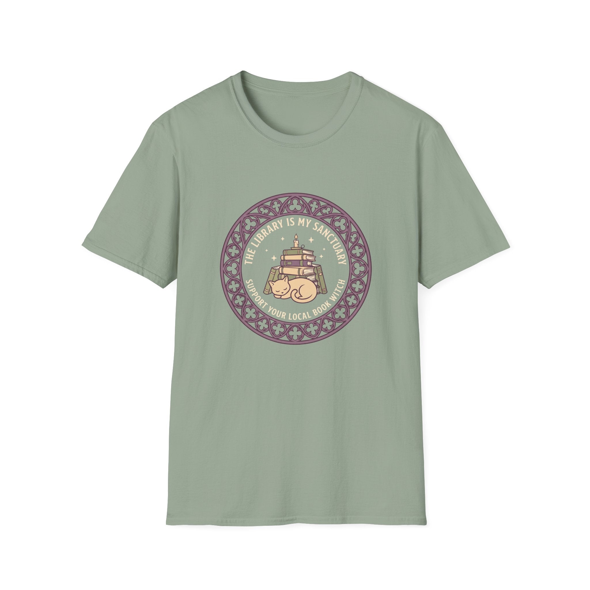 The Library is My Sanctuary T-Shirt