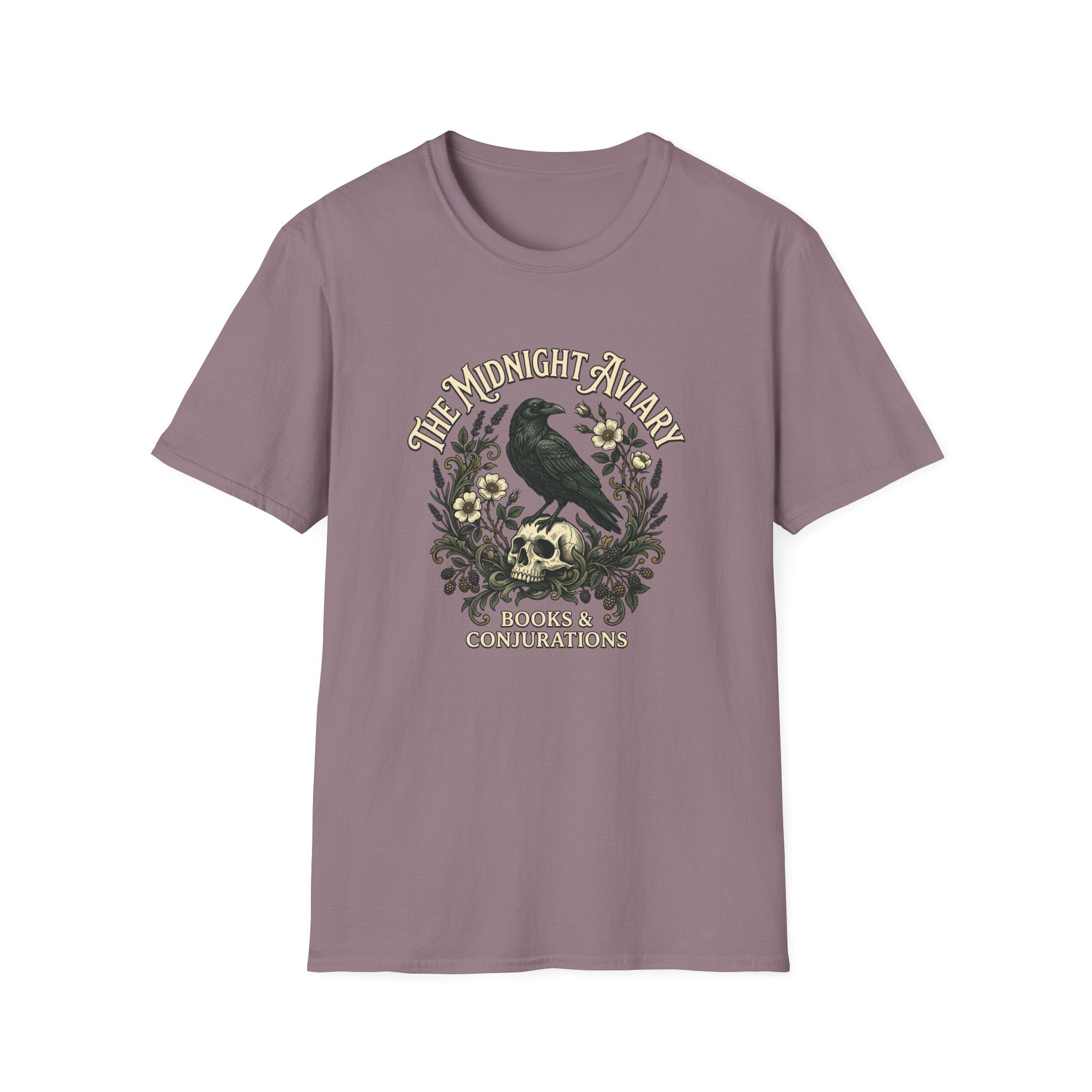 The Midnight Aviary Books & Conjurations T-Shirt