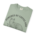 Powered By Coffee & Morally Gray Villains T-Shirt