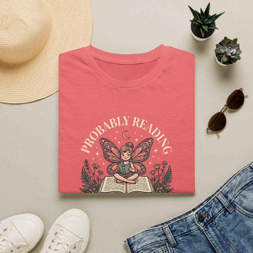 Probably Reading Fairy Smut Graphic T-Shirt