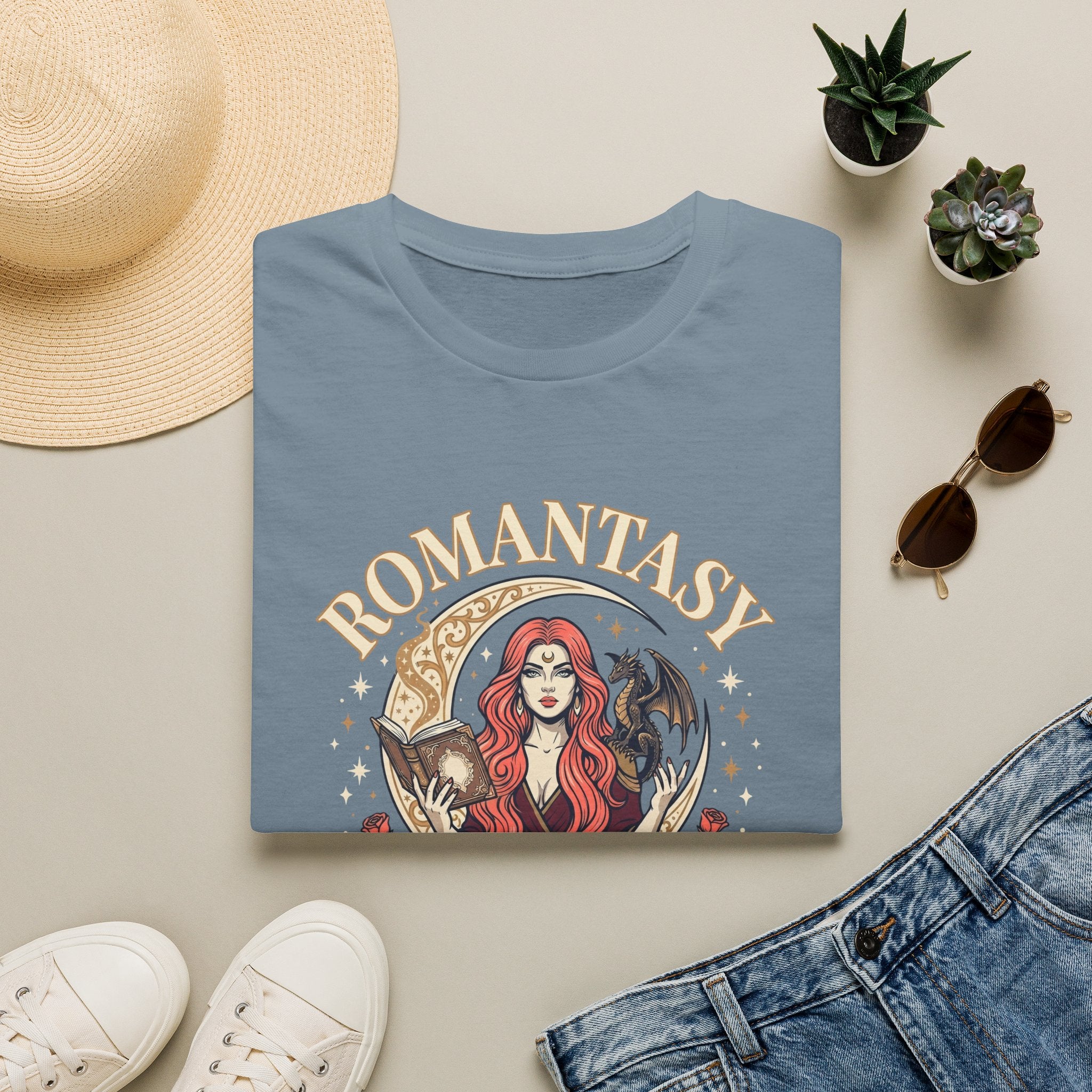 Romantasy Made Me This Way T-Shirt
