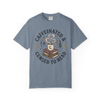 Caffeinated & Cursed To Read T-Shirt