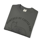 Powered By Coffee & Morally Gray Villains T-Shirt